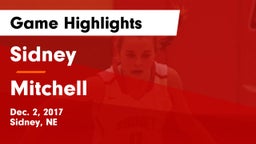 Sidney  vs Mitchell  Game Highlights - Dec. 2, 2017