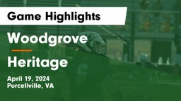 Woodgrove  vs Heritage Game Highlights - April 19, 2024