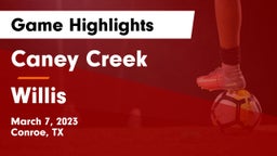 Caney Creek  vs Willis  Game Highlights - March 7, 2023