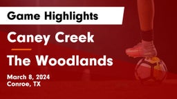 Caney Creek  vs The Woodlands  Game Highlights - March 8, 2024