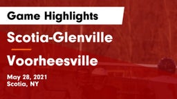Scotia-Glenville  vs Voorheesville  Game Highlights - May 28, 2021