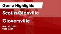 Scotia-Glenville  vs Gloversville  Game Highlights - Dec. 13, 2022