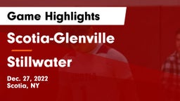 Scotia-Glenville  vs Stillwater  Game Highlights - Dec. 27, 2022