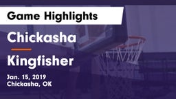 Chickasha  vs Kingfisher  Game Highlights - Jan. 15, 2019