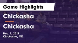 Chickasha  vs Chickasha  Game Highlights - Dec. 7, 2019