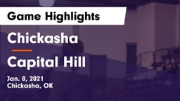 Chickasha  vs Capital Hill Game Highlights - Jan. 8, 2021