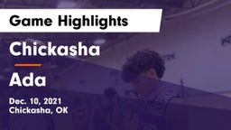 Chickasha  vs Ada Game Highlights - Dec. 10, 2021