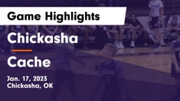 Chickasha  vs Cache  Game Highlights - Jan. 17, 2023