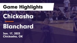 Chickasha  vs Blanchard   Game Highlights - Jan. 17, 2023