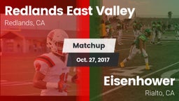 Matchup: Redlands East Valley vs. Eisenhower  2017