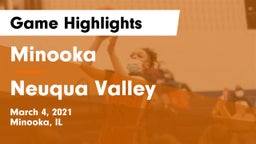 Minooka  vs Neuqua Valley  Game Highlights - March 4, 2021