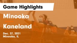 Minooka  vs Kaneland  Game Highlights - Dec. 27, 2021