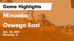 Minooka  vs Oswego East  Game Highlights - Dec. 30, 2021