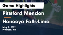 Pittsford Mendon vs Honeoye Falls-Lima  Game Highlights - May 2, 2022