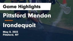 Pittsford Mendon vs  Irondequoit  Game Highlights - May 8, 2023