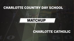 Matchup: Charlotte Country vs. Charlotte Catholic  2016