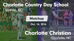 Matchup: Charlotte Country vs. Charlotte Christian  2016