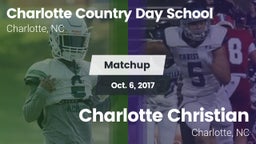 Matchup: Charlotte Country vs. Charlotte Christian  2017