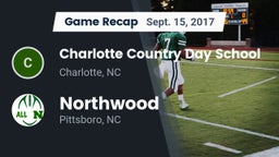 Recap: Charlotte Country Day School vs. Northwood  2017