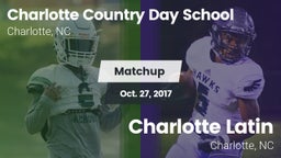 Matchup: Charlotte Country vs. Charlotte Latin  2017