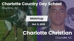 Matchup: Charlotte Country vs. Charlotte Christian  2018