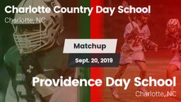 Matchup: Charlotte Country vs. Providence Day School 2019