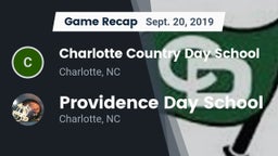 Recap: Charlotte Country Day School vs. Providence Day School 2019