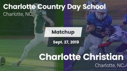 Matchup: Charlotte Country vs. Charlotte Christian  2019