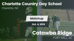Matchup: Charlotte Country vs. Catawba Ridge  2019