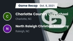Recap: Charlotte Country Day School vs. North Raleigh Christian Academy  2021