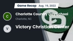 Recap: Charlotte Country Day School vs. Victory Christian Center 2022