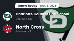 Recap: Charlotte Country Day School vs. North Cross  2023