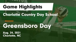 Charlotte Country Day School vs Greensboro Day Game Highlights - Aug. 24, 2021