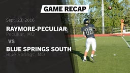 Recap: Raymore-Peculiar  vs. Blue Springs South  2016