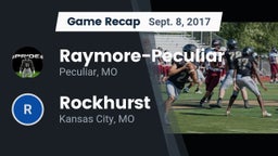 Recap: Raymore-Peculiar  vs. Rockhurst  2017