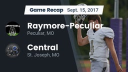Recap: Raymore-Peculiar  vs. Central  2017