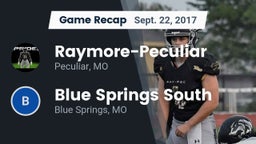 Recap: Raymore-Peculiar  vs. Blue Springs South  2017