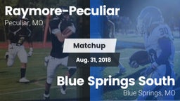 Matchup: Raymore-Peculiar vs. Blue Springs South  2018