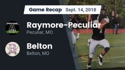 Recap: Raymore-Peculiar  vs. Belton  2018