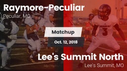 Matchup: Raymore-Peculiar vs. Lee's Summit North  2018