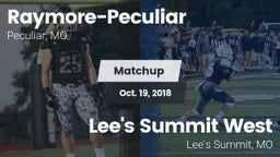 Matchup: Raymore-Peculiar vs. Lee's Summit West  2018