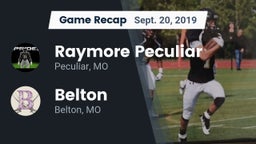 Recap: Raymore Peculiar  vs. Belton  2019