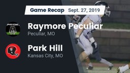 Recap: Raymore Peculiar  vs. Park Hill  2019