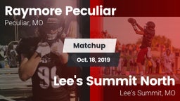 Matchup: Raymore-Peculiar vs. Lee's Summit North  2019