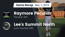 Recap: Raymore Peculiar  vs. Lee's Summit North  2019