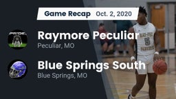 Recap: Raymore Peculiar  vs. Blue Springs South  2020
