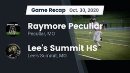 Recap: Raymore Peculiar  vs. Lee's Summit HS 2020