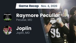 Recap: Raymore Peculiar  vs. Joplin  2020