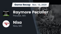 Recap: Raymore Peculiar  vs. Nixa  2020