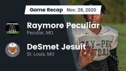 Recap: Raymore Peculiar  vs. DeSmet Jesuit  2020